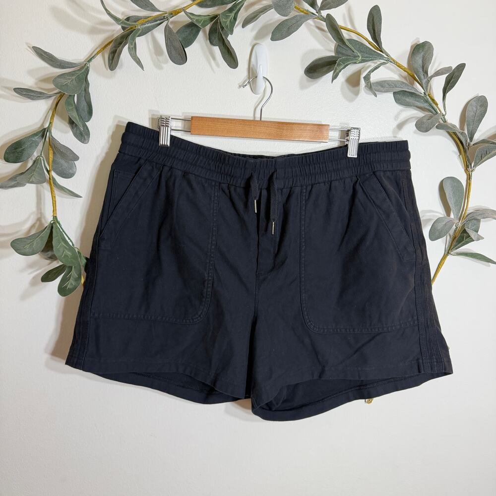 Athleta Dark Blue Pull On Shorts LAST CALL